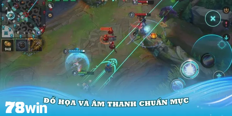 Đồ họa và âm thanh chuẩn mực trong game liên minh huyền thoại